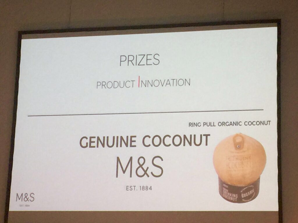 innovazione agua de coco Genuine Coconut Premio